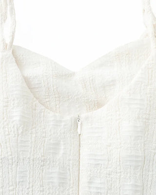 [1st Re-release] (ORIGINAL) Lace Heart Neck A-Line Long Dress