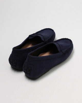 Suede loafers