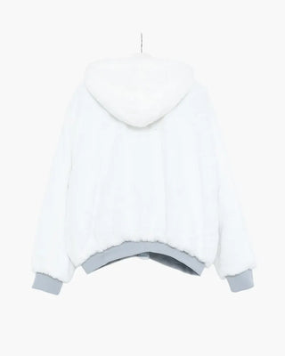 Reversible fur jacket