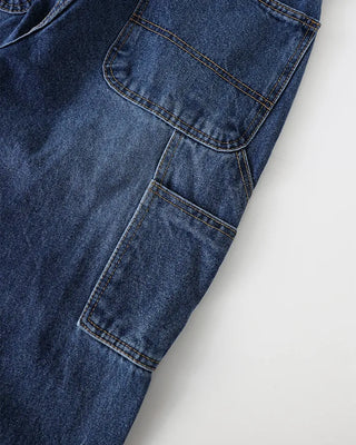 [3rd Re-release] (ORIGINAL) Authentic Carpenter Denim Pants (medium blue)