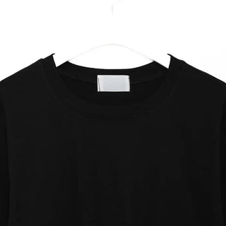 Basic cropped short-sleeved T-shirt