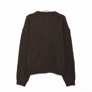 Lambswool V-neck knit