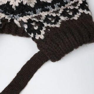 Snowflake Pattern Balaclava