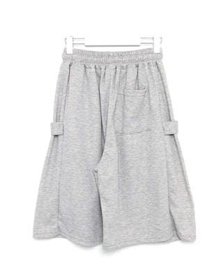 Adjustable Flare Bermuda Sweatpants