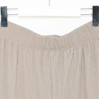 Wrinkle top and pants set
