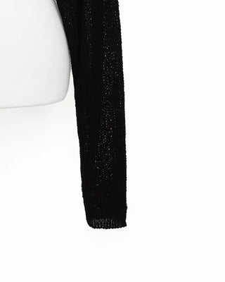 Cropped bolero cardigan