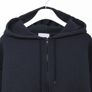 (Unisex) Washable Hooded Zip-Up