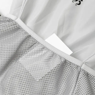 (Unisex) Mesh Pocket Nylon Backpack