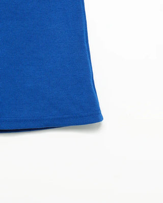 Bust One Tag Slim Rib Tank Top