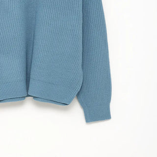 Oversized round knit