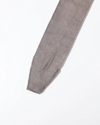 High-neck sheer blouse