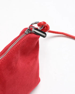 Simple suede bag
