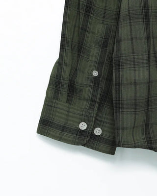Oversized check shirt