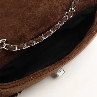 Chain strap square bag