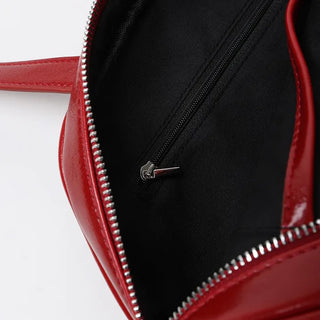 Half-round shoulder bag