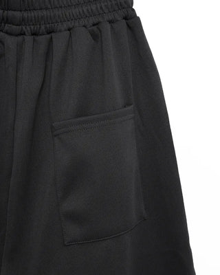 (Unisex) Bermuda-style pleated sweatpants