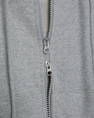 Two-way hooded zip-up