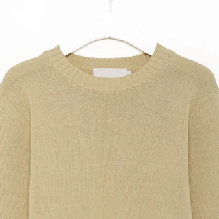 Cotton round knit