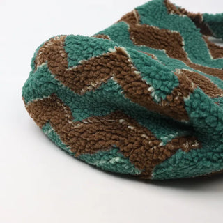 Pattern Point Boa Shoulder Bag