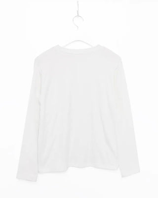 Simple round long T-shirt