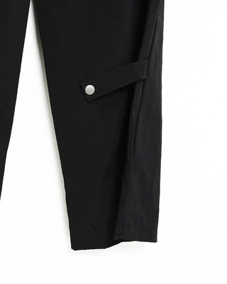 (Unisex) Snap Wide Two-Pleat Pants