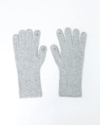 Angora colored gloves