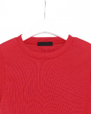 Cropped soft t-shirt