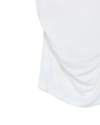 Side-shirred cap camisole