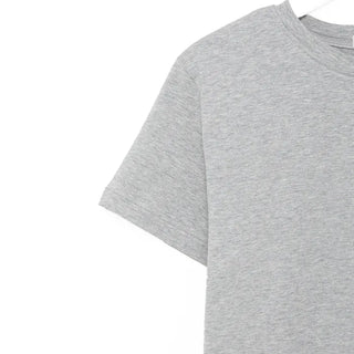 Round neck half-sleeve T-shirt