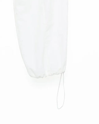 Wide-fit pants with string waistband