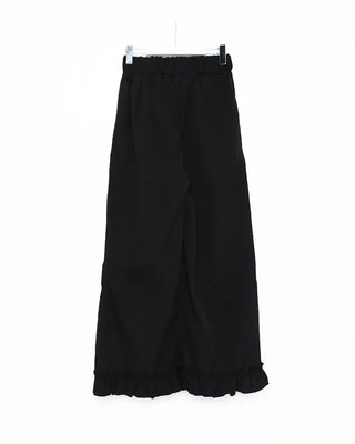 Layered ruffle skirt pants
