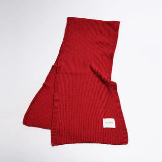 Knitted long scarf