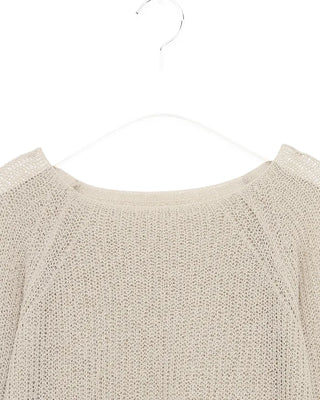 Loose-fit basic knit
