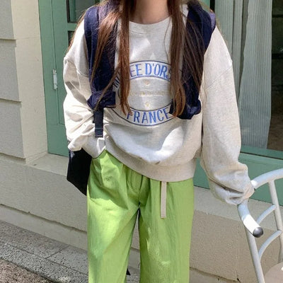 Stitched sweatshirt
