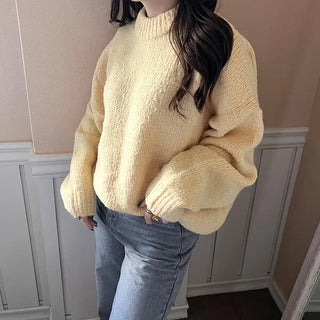 Colored wool knit