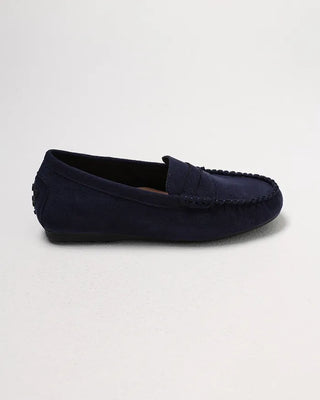 Suede loafers