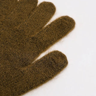 Finger hole label point gloves