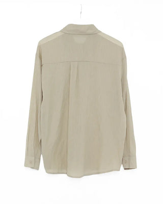 Linen shirt and shorts set