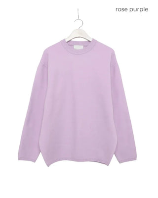 Round neck daily knit