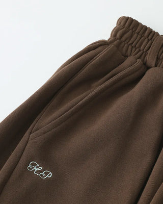 (ORIGINAL) Side-tuck Loose Fit Sweatpants (Fleece Lined)