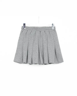 Sweatshirt & Pleated Mini Skirt Set