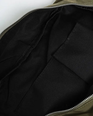 Drawstring Nylon Shoulder Bag