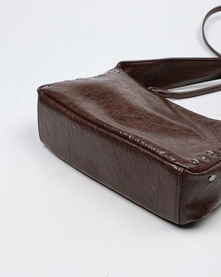 Sideline Studded Wide Shoulder Bag