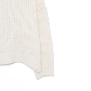 Loose-fit colored knit