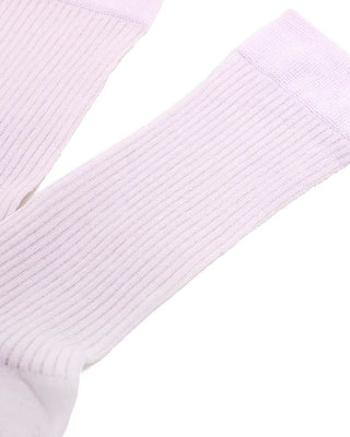 See-through ribbed socks