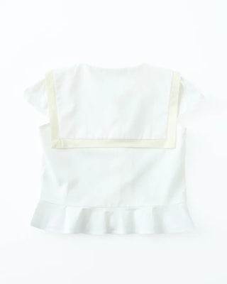 (ORIGINAL) Sailor Collar Ribbon Blouse