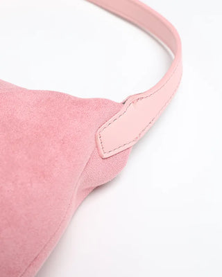 Suede Square One-Shoulder Mini Bag