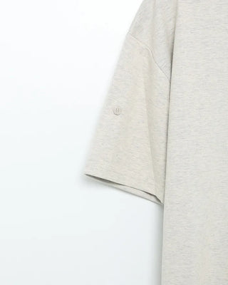 (Unisex) Roll-up Point Bi-color Short-Sleeve T-Shirt