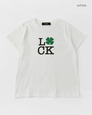 (ORIGINAL) Lucky Glow Clover T-Shirt
