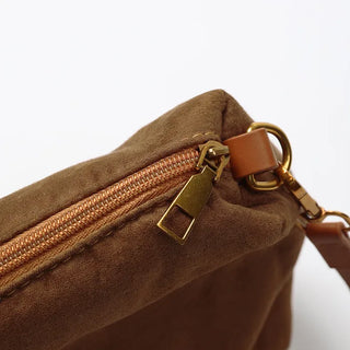 Sheepskin tote bag